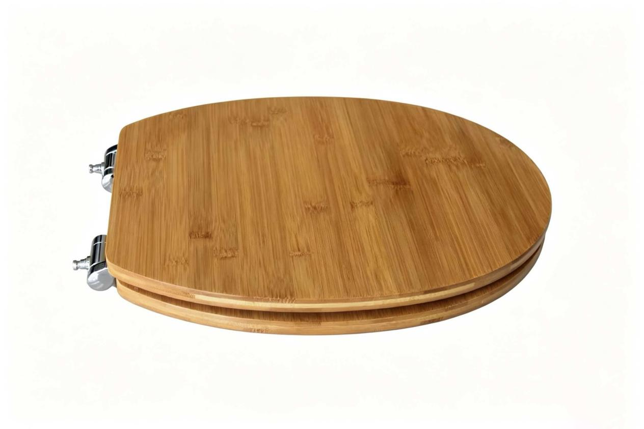 Wooden Molded Toilet Lid